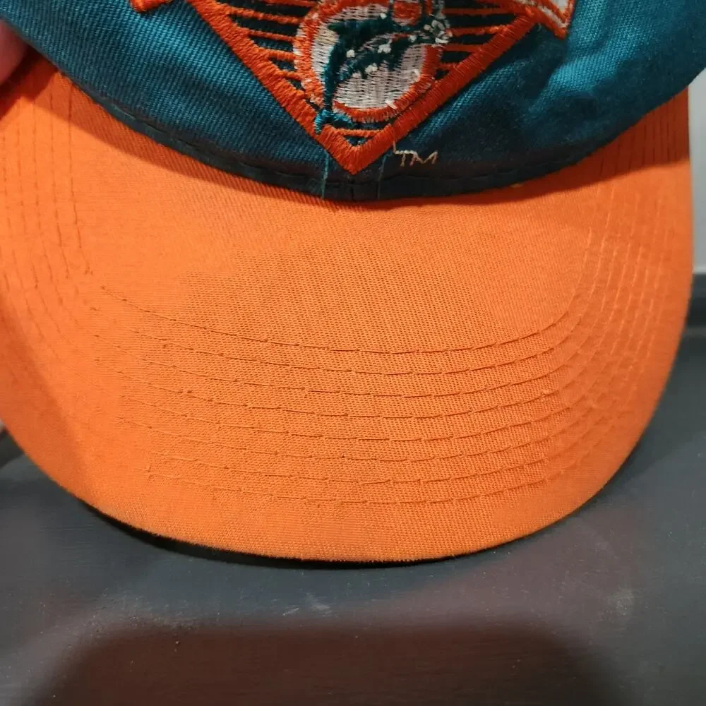 VTG 90s Miami Dolphins Team NFL‎ Football Snapback Hat Cap OSFA 1990s